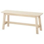 IKEA Table Bench Two Seater Home Kitchen Dining Room Furniture Solid Birch      