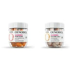 OENOBIOL GUMMIES Pure Glow - Peau nette, Anti-imperfections - Programme 1 mois 60 Gummies & GUMMIES Solaire 2 en 1 - Préparateur solaire - Autobronzant - Programme 1 mois - 60 Gummies