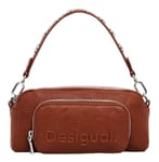 Desigual Accessories Across Body Bag, Accessoires Sac BANDOULIÈRE en PU aux Femmes, Brown