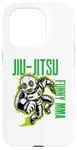 Coque pour iPhone 15 Pro Robot spatial de combat Jiu-Jitsu, MMA, Grappling, Muay Thai