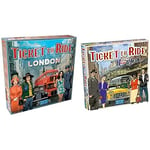 Bundle of Days of Wonder | Ticket to Ride London + Ticket to Ride New York | Board Game | Ages 8+ | For 2 to 4 players | 10-15 Minutes Playing Time