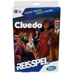 Hasbro Gaming Cluedo Travel Edition, Portable Game for 3-6 Players, Travel Game, Children's Game, Age 8+ (Dutch Version)