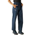 Regatta Womens Pack It Waterproof Over Trousers - S Blue