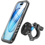 SPORTLINK Support Téléphone Vélo pour iPhone 15 - Métal Support Telephone Moto [360°Rotation/Anti-Vibrations] Scooter Trotinette Guidon Bicyclette Sportive