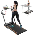 Gunji Walking Pad Treadmill Under Desk 2.5HP for Home& Office Remote Control