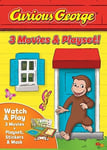 Curious George: 3Movies &amp; Playset DVD