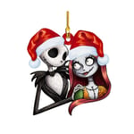 The Nightmare Before Christmas Jack & Sally Hängande Julgranspynt C