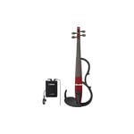 Yamaha YSV-104 Silent Violin 4 String Silent Violin In Red Finish