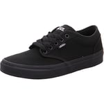 Vans Atwood Total, Baskets Basses Homme, Noir (Canvas Black/Black), 42 EU