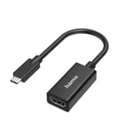 Video Adapter, USB-C Plug - HDMI? Socket, Ultra-HD 4K