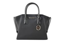 michael michael kors Avril Small Logo Top-Zip Satchel - Black