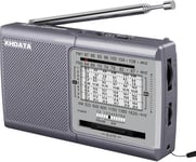 XHDATA D219 Portable Radio Retro FM AM SW Radio Battery Operated for Household