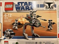 LEGO Clone Walker Battle Pack 8014 Star Wars Complete Set 2009 Toy From JP