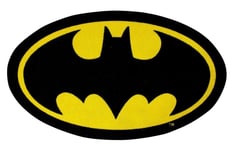 Batman 'Batcave' Shaped  Bedroom Rug Matches Bedding Batman Logo Rug