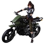 FINAL FANTASY VII REMAKE PLAY ARTS KAI JESSIE & MOTORCYCLE SET SQEAR1.UK.CTFH