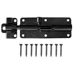 AjustLock 5" Adjustable Black Plated Barrel Bolt FREE DELIVERY UK Stock