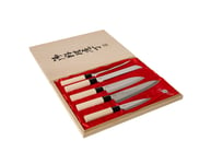 Satake Houcho Knivset i Balsambox