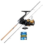 ØRRET/SJØØRRET. Shimano FX2500/Lawson Adventure 8' (5-18 gr) + braid