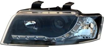 Strålkastarpaket DRL-Look Audi A4 8E/B6 2001-2004 - Svart - Audi - A4, S4