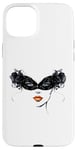 Coque pour iPhone 15 Plus Masque vénitien, joli visage, femme, Venise, Italie