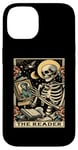 Coque pour iPhone 14 Les amateurs de livres de cartes de tarot The Reader