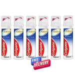 6 x 100ml Colgate Total Whitening White Pump Action Toothpaste