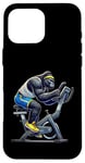 iPhone 16 Pro Max Gorilla on Exercise Bike Gym Fitness Workout Training Case