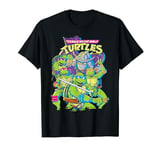 Teenage Mutant Ninja Turtles Fight With Shredder T-Shirt T-Shirt