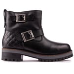 Barbour Womens Tiggy Boots - Black - Size UK 4