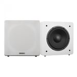 Dynavoice Challenger Sub 8 aktiv subwoofer, vitt 2-PACK