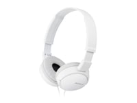 Sony Mdr-Zx110 - Hörlurar - Fullstorlek - Kabelansluten - 3,5 Mm Kontakt - Vit