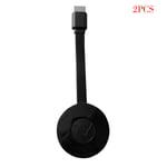 2st WiFi HD Dongle Receiver Televesion Media Streamer Device 2pcs