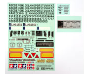 Tamiya 319495770 - Sticker Metal Mercedes Benz Actros 56335 - New