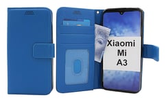 New Standcase Wallet Xiaomi Mi A3 (Blå)