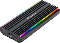 Silverstone Sst-Ms13 - Usb 3.2 Gen 2-Kabinett For M.2 Ssd