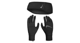 Bandeau   gants nike essential running noir femme