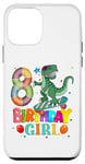 Coque pour iPhone 12 mini Dinosaures pour 8e anniversaire 8 ans