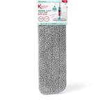 Kleeneze KL080950UFEU7 AntiBac Tête de Serpillière Recharge en Microfibre, Traitée avec Protection Antibactérienne, Très Absorbant, Utiliser Sec ou Humide, Compatible avec Balai Vaporisateur KL067036