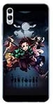 Coque pour Samsung Galaxy A20e Manga Demon Slayer Noir