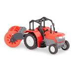 Driven by Battat Tracteur Small for Kids – Lights & Sounds Farm Pretend Play Realistic Toy Vehicle – 3 Years + – Micro Rotary Hoe Tractor, WH1251C6Z, Multi, Petit