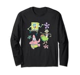 SpongeBob SquarePants Patrick Sandy & SpongeBob Dancing Long Sleeve T-Shirt