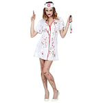 W WIDMANN MILANO Party Fashion - Costume infirmière zombie, robe, médecin, docteur, Halloween