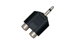 AMP A12 2xRCA-F -3.5mm MONO PLUG