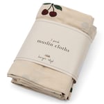 Konges Sløjd 3pk muslin cloth gots - ma grande cerise