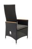 Venture Home Fällbar stol Prim, 2-pack Svart/ natur/ grå 60