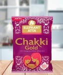 Elephant Chakki Gold Chapatti Flour (100% stone ground whole wheat atta) 5kg