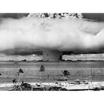 Atomic Weapon Explosion Operation Crossroads Photo Large Wall Art Poster Print Thick Paper 18X24 Inch