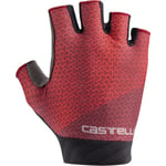 CASTELLI Gants Roubaix Gel Rouge / Noir Gris XS 2024 - *prix inclut le code BLACK