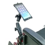 Dedicated Wheelchair Rail / Tube Mount with Extension for iPad Mini 4