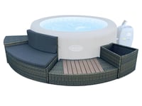 Ensemble mobilier 4 modules pour spa gonflable Lay-Z-Spa rond 200 cm - Bestway